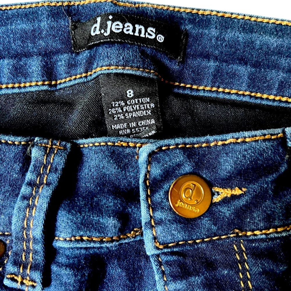 d. jeans Women’s Blue Jeans Cotton Blend Size 8